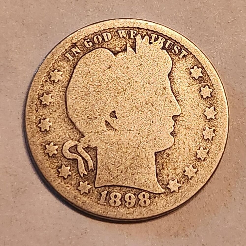 1898-S Barber Quarter
